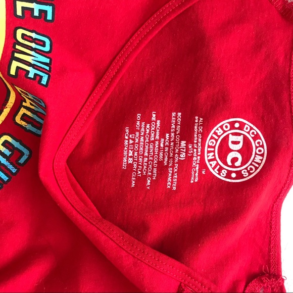 DC COMICS Wonder Woman Lace 3/4 Sleeves T-Shirt - Picture 3 of 3